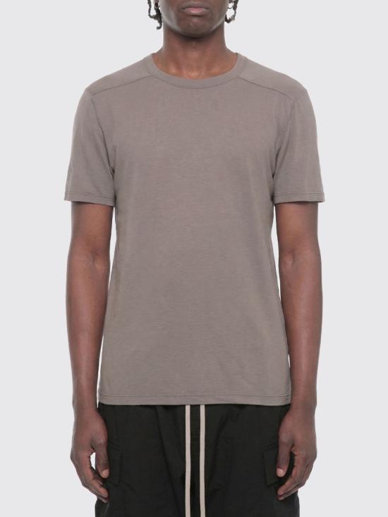 26SS 릭 오웬스 템플 숏 슬리브 티셔츠 RU01F2265JS 34 Grey