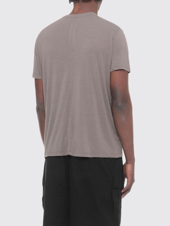 26SS 릭 오웬스 템플 숏 슬리브 티셔츠 RU01F2265JS 34 Grey - RICK OWENS