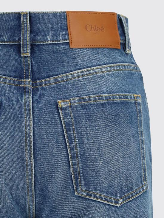 26SS 끌로에 데님 팬츠 CH25WDP04153 4A1 Indigo - CHLOE