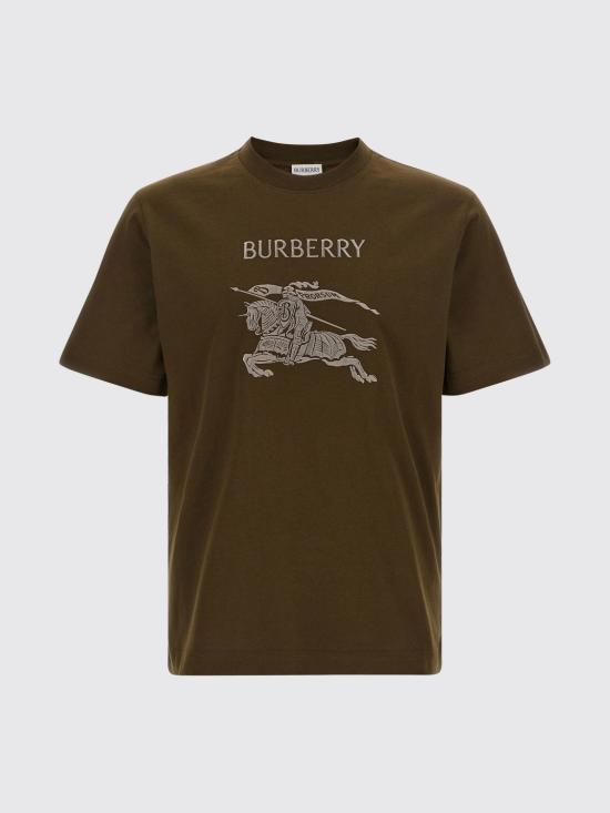 26SS 버버리 EKD 코튼 티셔츠 8119007 Green - BURBERRY