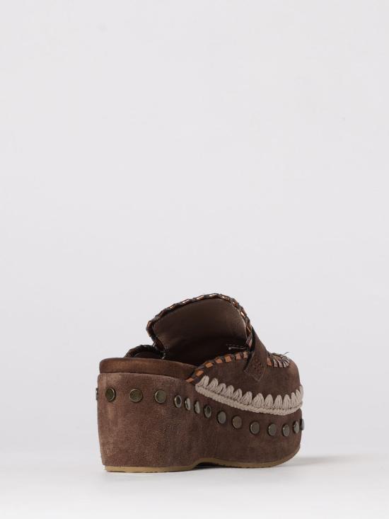26SS 모우 뮬/슬리퍼 611004A DPBRO Brown - MOU