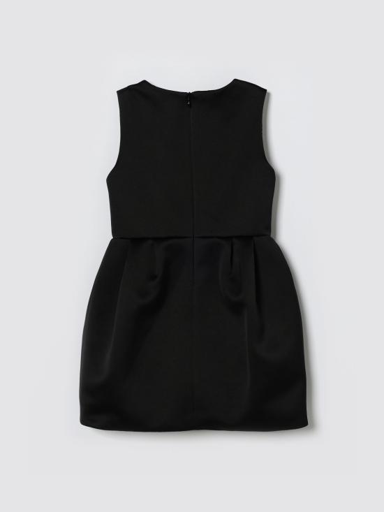 26SS [키즈] 엘리자베타프랜치 원피스 EFAB6590RA016 D285 Black - ELISABETTA FRANCHI