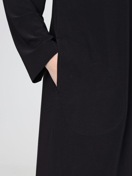 26SS 노마카말리 자켓 KK1254PL225 Black - NORMA KAMALI