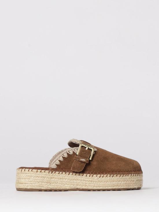 26SS 모우 뮬/슬리퍼 641000A NUTBR Brown