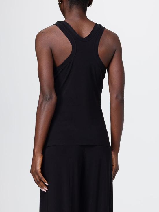 26SS 노마카말리 민소매 티셔츠 KK2266PL219001 Black - NORMA KAMALI