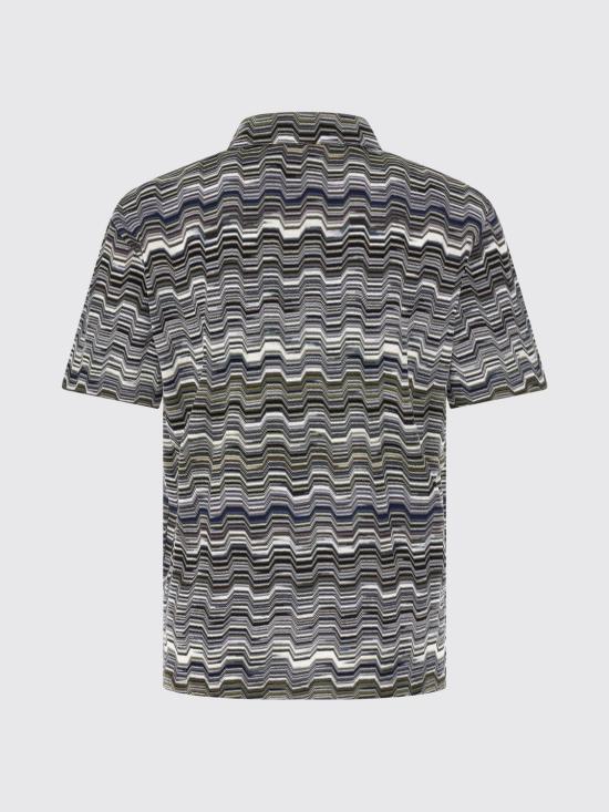 26SS 미소니 폴로 티셔츠 US26S20BBR014O S616H Green - MISSONI