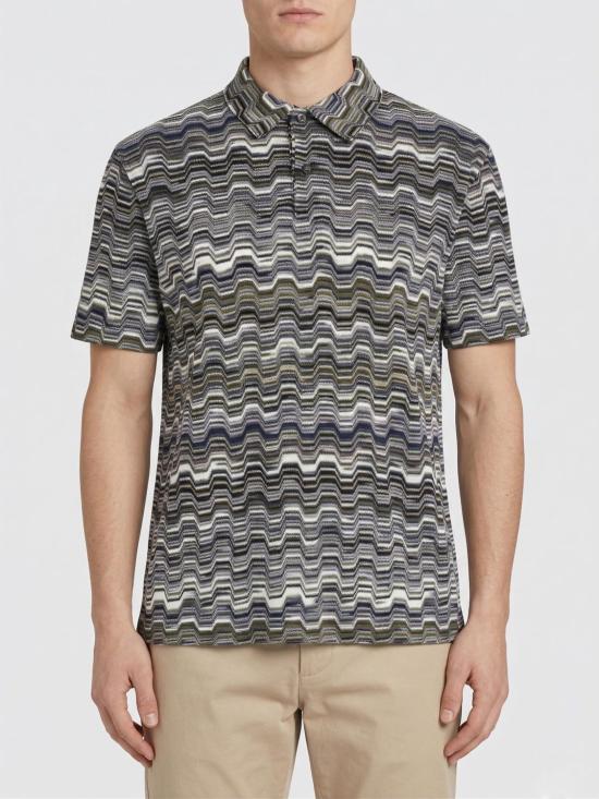 26SS 미소니 폴로 티셔츠 US26S20BBR014O S616H Green