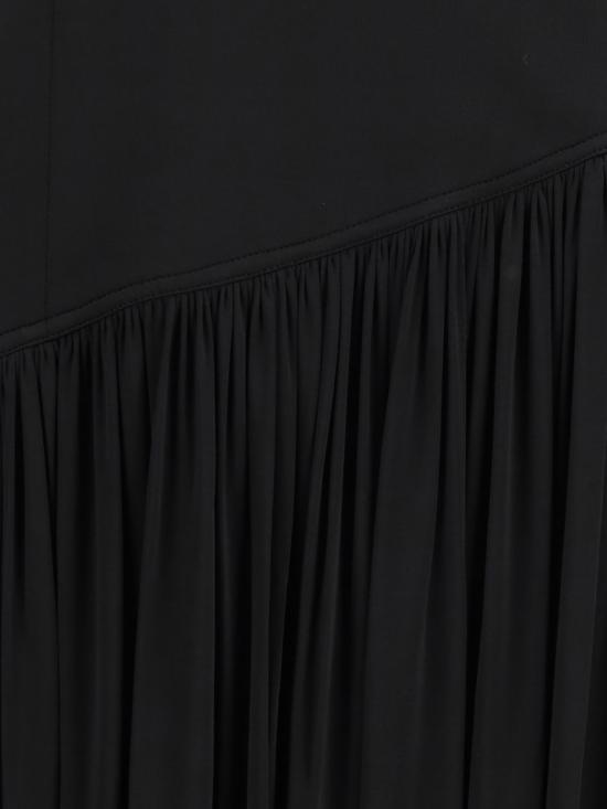 26SS 살바토레 페라가모 롱 원피스 788520 001 Black - SALVATORE FERRAGAMO