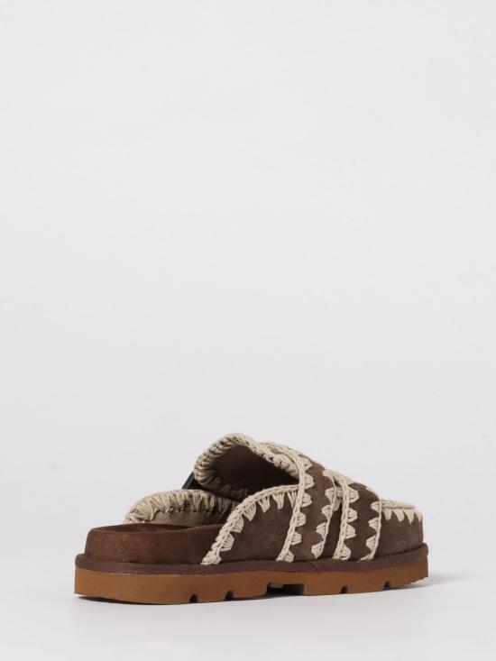 26SS 모우 뮬/슬리퍼 631003A DPBRO Brown - MOU