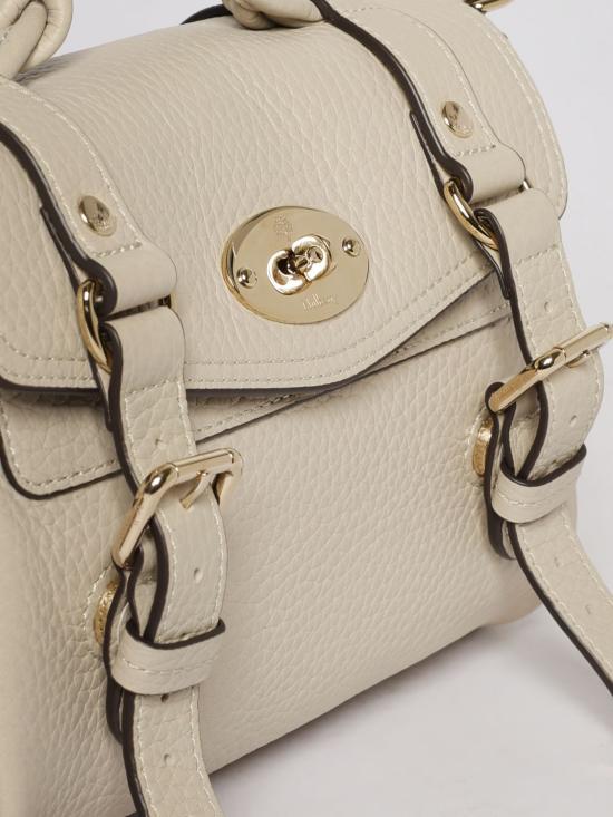 26SS 멀버리 토트백 RL6595736 W160 White 1 - MULBERRY