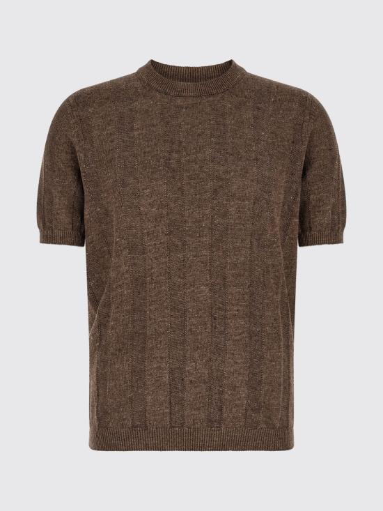 26SS 브루넬로 쿠치넬리 스웨터 M2L707800 CNO22 Brown - BRUNELLO CUCINELLI