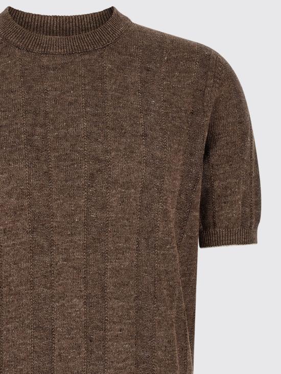 26SS 브루넬로 쿠치넬리 스웨터 M2L707800 CNO22 Brown - BRUNELLO CUCINELLI