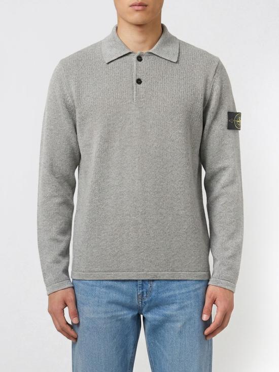 26SS 스톤 아일랜드 폴로 티셔츠 5100024S01B2 V0M61 Grey
