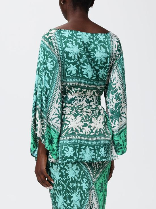 26SS 하니타 블라우스 HM29304625 VERDE Green - HANITA