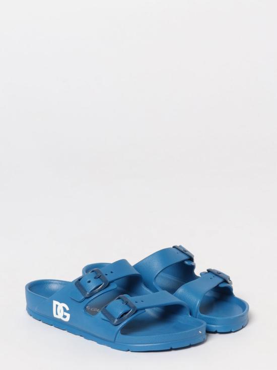 26SS [키즈] 돌체앤가바나 플립플랍 DD0324A5103 80622 Blue - DOLCE & GABBANA