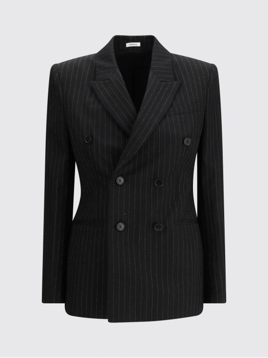 26SS 알렉산더 맥퀸 수트 자켓 857603QJAFX 1389 Black - ALEXANDER MCQUEEN