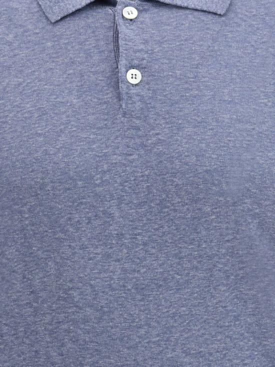 26SS 브루넬로 쿠치넬리 폴로 티셔츠 MSL806105 C7860 Denim - BRUNELLO CUCINELLI