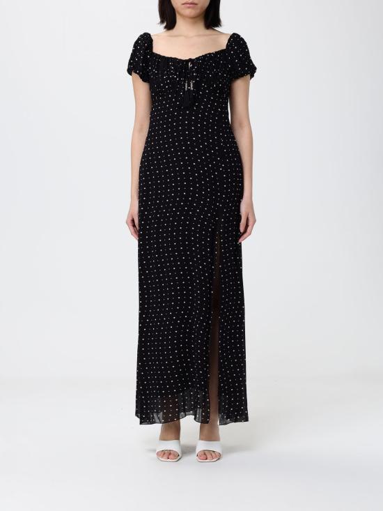 26SS 하니타 롱 원피스 HV38044588 NERO Black