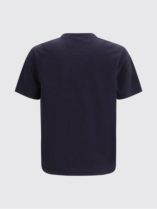 26SS 씨피 컴퍼니 저지 30/1 숏슬리브 로고 라벨 티셔츠 RCCMTS723A005100W 888 Blue - C.P. COMPANY