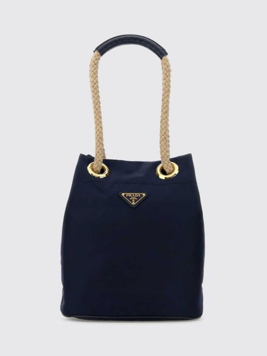 26SS 프라다 마리너 리나일론 스몰 버킷백 1BE0822HG8 F0216 Blue