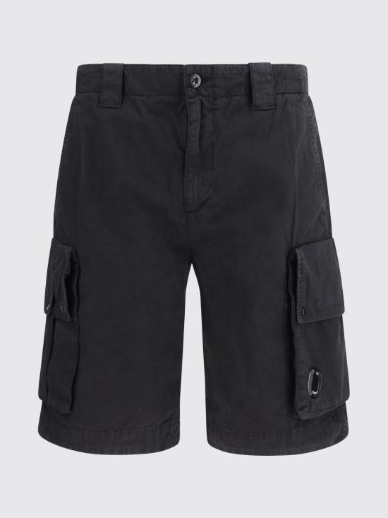 26SS 씨피 컴퍼니 숏팬츠 20CMBE245A110340O 999 Black - C.P. COMPANY