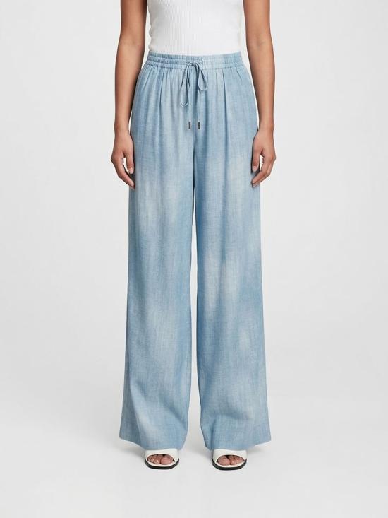 26SS 에르마노 설비노 트레이닝/조거 팬츠 D482P355EMY S4217 Gnawed Blue