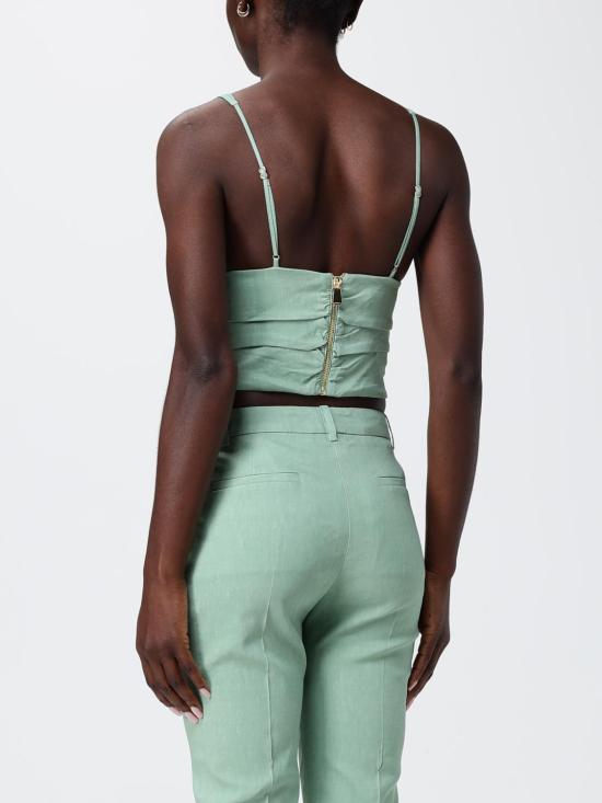 26SS 핑코 민소매 티셔츠 106567A34I T80 Green - PINKO