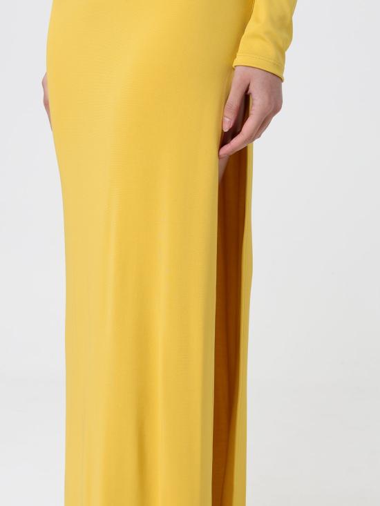 26SS 엘리자베타프랜치 롱 원피스 ABR2561E2 EV4 Yellow - ELISABETTA FRANCHI