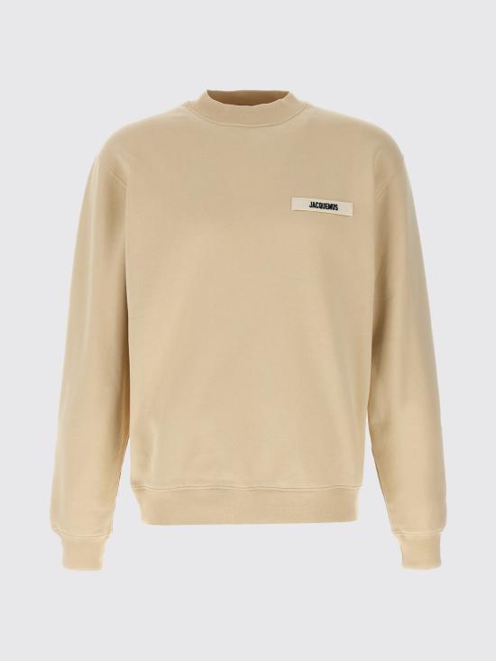 26SS 자크뮈스 그로그랭 스웨트 셔츠 SSM00206AJ00126 150 Beige - JACQUEMUS