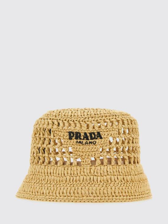26SS 프라다 버킷햇 1HC1372C2T F0018 Natural