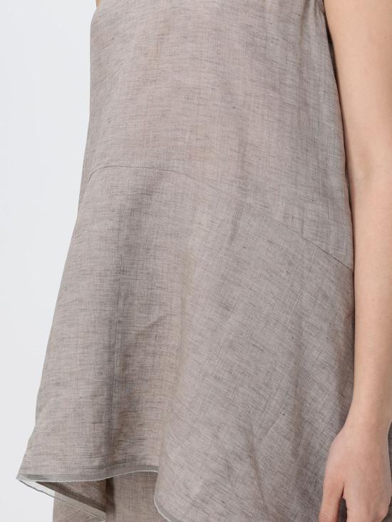 26SS 파비아나 필리피 민소매 티셔츠 TPD276F743M161 0161 Dove Grey - FABIANA FILIPPI