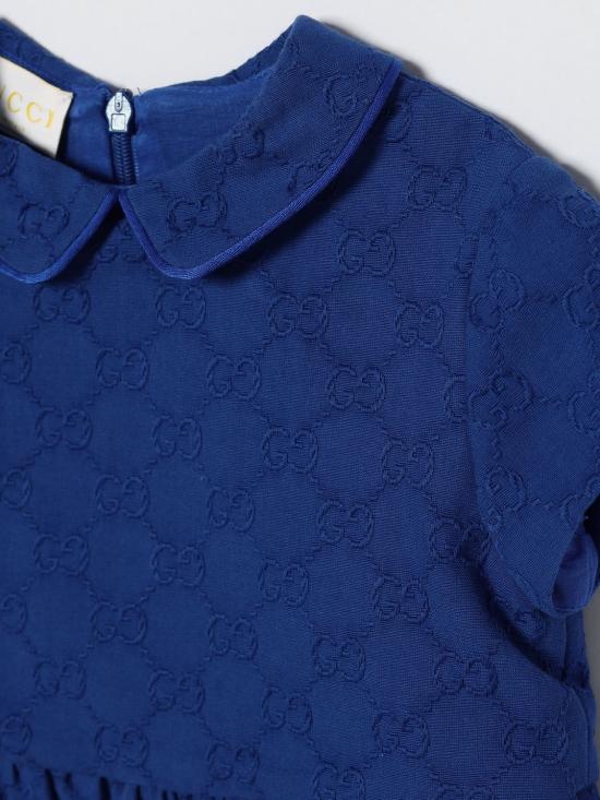 26SS [키즈] 구찌 가디건 849533ZASYD 4282 Blue - GUCCI