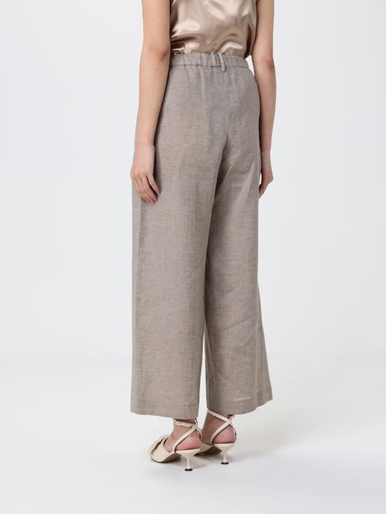 26SS 파비아나 필리피 트레비 린넨 팬츠 PAD276F310M131 0161 Dove Grey - FABIANA FILIPPI