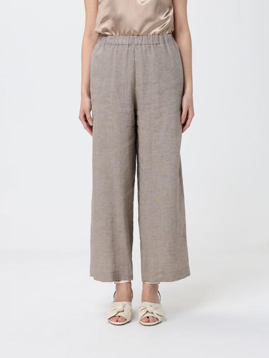 26SS 파비아나 필리피 트레비 린넨 팬츠 PAD276F310M131 0161 Dove Grey