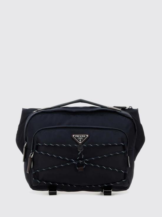 26SS 프라다 스피드락 리나일론 앤 레더 숄더백 2VH2012DMG F0008 Blue