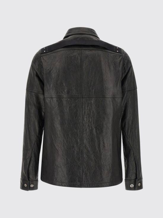 26SS 릭 오웬스 가죽 자켓 RU01F2764LBE 09 Black - RICK OWENS