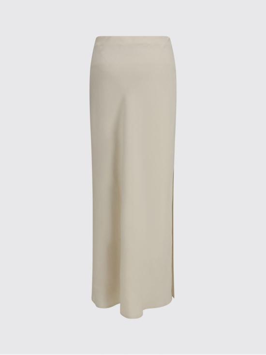 26SS 브루넬로 쿠치넬리 스커트 MH126G3396 C579 White 1 - BRUNELLO CUCINELLI