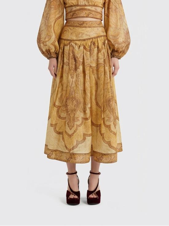 26SS 짐머만 롱 스커트 6437SRS262 TPMM Beige