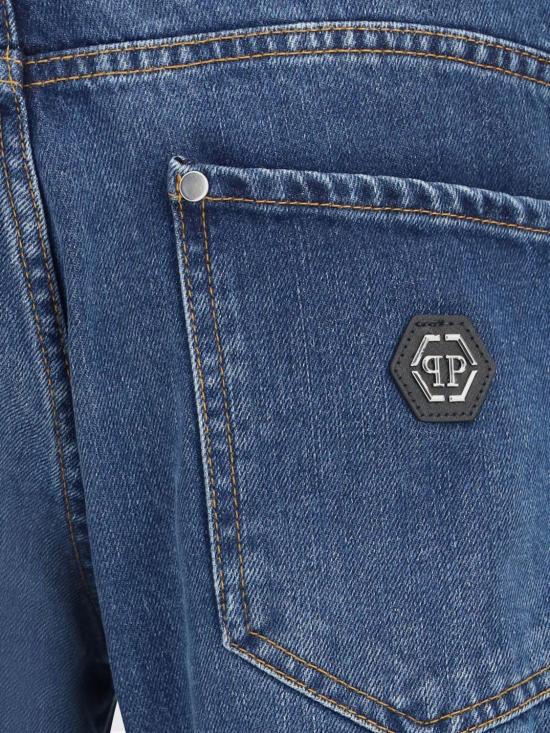 26SS 필립 플레인 데님 팬츠 SAFCMDT4353PDE004N 14AB Blue - PHILIPP PLEIN