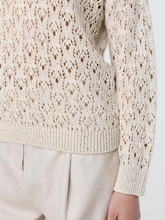 26SS 일레븐티 스웨터 M81MAGK24MAG0K036 00 White - ELEVENTY