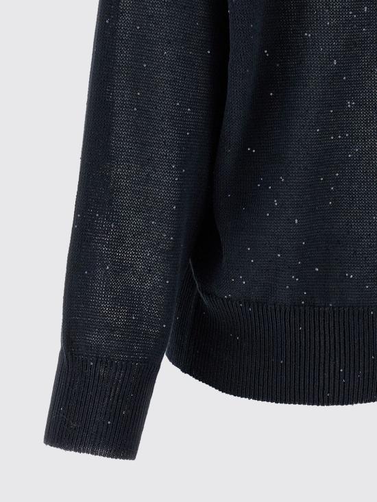 26SS 브루넬로 쿠치넬리 스웨터 MDT746412 C4224 Ocean - BRUNELLO CUCINELLI