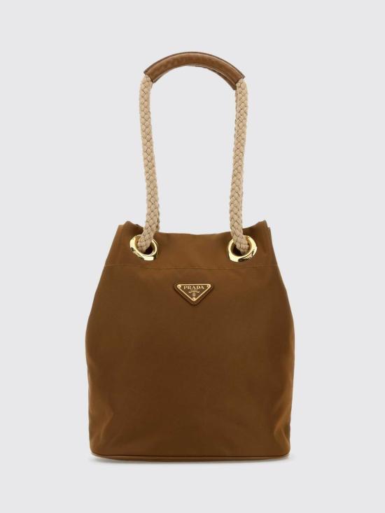 26SS 프라다 마리너 리나일론 스몰 버킷백 1BE0822HG8 F0134 Brown