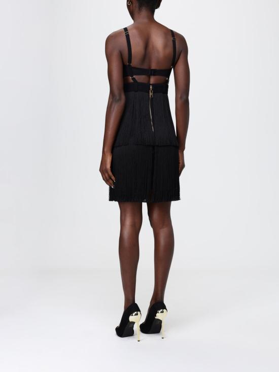 26SS 엘리자베타프랜치 미디 원피스 AB96662E2 110 Black - ELISABETTA FRANCHI