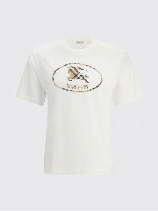 26SS 버버리 반팔 티셔츠 8123437 White - BURBERRY