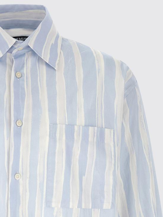 26SS 자크뮈스 긴팔 셔츠 26ESHM00605AW00691 3GT Blue - JACQUEMUS
