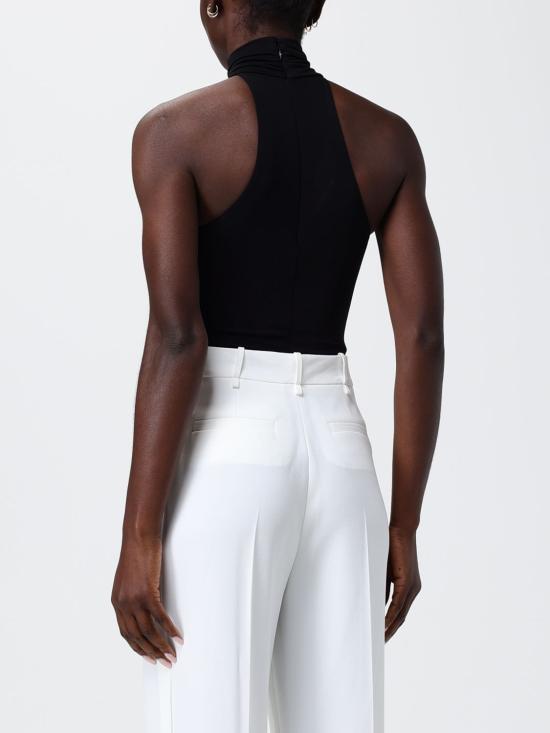 26SS 엘리자베타프랜치 민소매 티셔츠 BO03963E2 110 Black - ELISABETTA FRANCHI