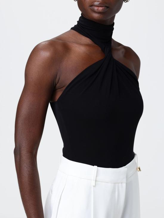 26SS 엘리자베타프랜치 민소매 티셔츠 BO03963E2 110 Black - ELISABETTA FRANCHI