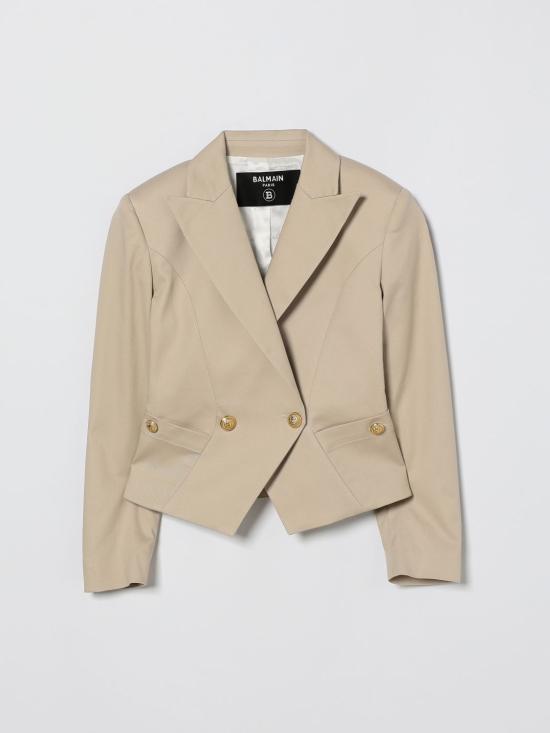 26SS [키즈] 발망 자켓 BY2A44G0197 107 Beige