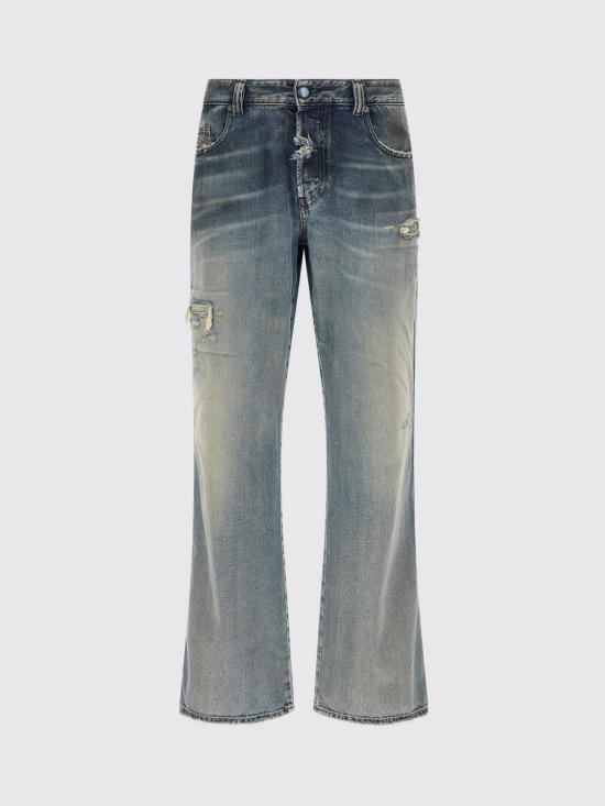 26SS 디젤 스웨터 A1221809N23 01 Blue - DIESEL