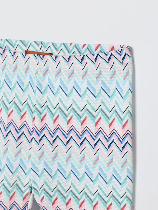 26SS [키즈] 미소니 쇼츠/버뮤다 MY6C29J0539 600RS Gnawed Blue - MISSONI